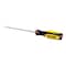 Stanley Stanley 3/16 in. X 6 in. L Slotted Standard Cabinet Tip Screwdriver 1 pc 60-005 - alternate 1